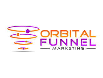 Orbital Funnel Marketing logo design by jm77788