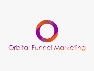 Orbital Funnel Marketing logo design by berkahnenen