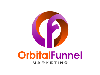 Orbital Funnel Marketing logo design by AisRafa