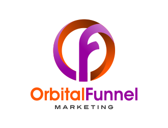 Orbital Funnel Marketing logo design by AisRafa