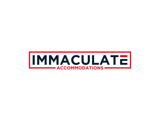 Immaculate Accommodations  logo design by goblin