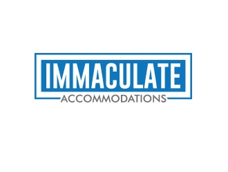 Immaculate Accommodations  logo design by Miadesign