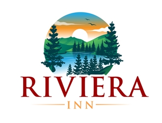 Riviera Inn logo design by DreamLogoDesign