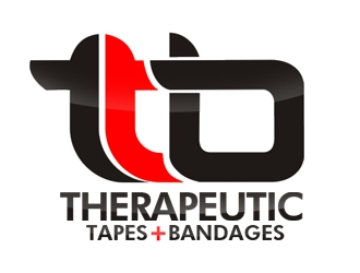 Therapeutic Tapes   Bandages (Logo must be TTB) (plus sign in red between Tapes and Bandages) logo design by samueljho