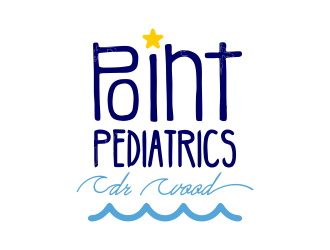 Point Pediatrics logo design by rezadesign