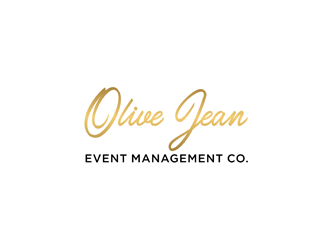 Olive Jean Event Management Co. logo design by bomie