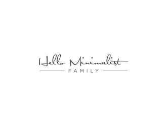 Hello Minimalist Family logo design by ndaru