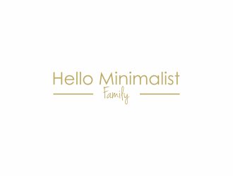 Hello Minimalist Family logo design by luckyprasetyo