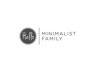 Hello Minimalist Family logo design by ndaru