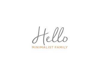 Hello Minimalist Family logo design by bomie