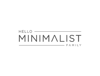 Hello Minimalist Family logo design by ndaru