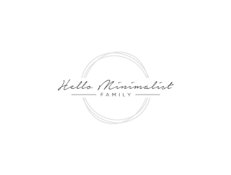 Hello Minimalist Family logo design by ndaru