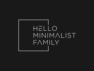 Hello Minimalist Family logo design by alby