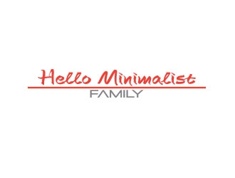 Hello Minimalist Family logo design by Miadesign