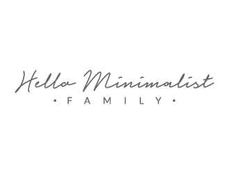 Hello Minimalist Family logo design by akilis13