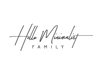 Hello Minimalist Family logo design by akilis13