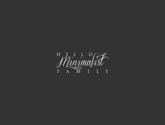 Hello Minimalist Family logo design by afra_art