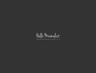 Hello Minimalist Family logo design by afra_art