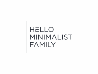 Hello Minimalist Family logo design by ammad