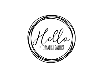 Hello Minimalist Family logo design by WooW