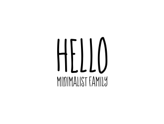 Hello Minimalist Family logo design by WooW