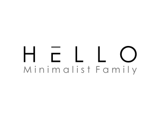 Hello Minimalist Family logo design by asyqh