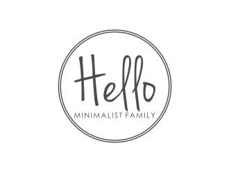 Hello Minimalist Family logo design by asyqh