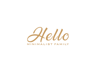 Hello Minimalist Family logo design by kaylee
