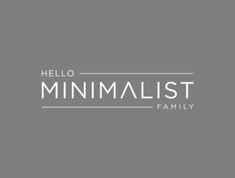 Hello Minimalist Family logo design by ndaru