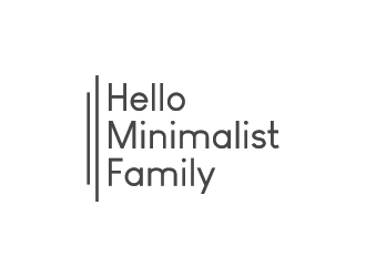 Hello Minimalist Family logo design by Fear