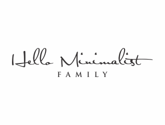 Hello Minimalist Family logo design by hopee