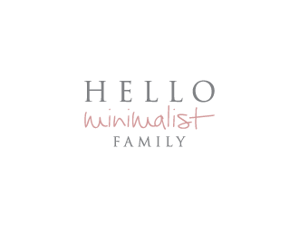 Hello Minimalist Family logo design by dchris