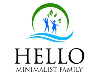 Hello Minimalist Family logo design by jetzu