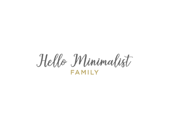 Hello Minimalist Family logo design by johana