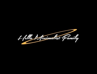 Hello Minimalist Family logo design by naldart