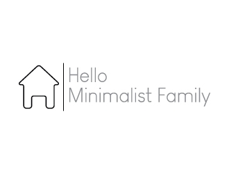 Hello Minimalist Family logo design by Fear