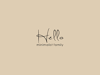 Hello Minimalist Family logo design by checx