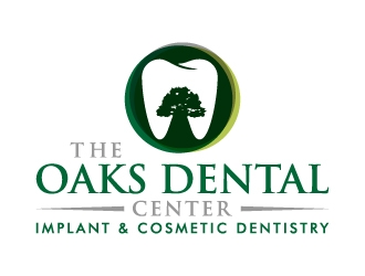 The Oaks Dental Center Implant & Cosmetic Dentistry logo design by akilis13