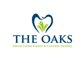 The Oaks Dental Center Implant & Cosmetic Dentistry logo design by Marianne