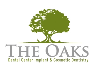 The Oaks Dental Center Implant & Cosmetic Dentistry logo design by ElonStark