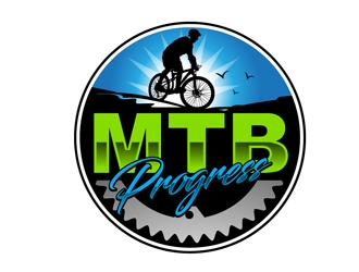 MTBprogress logo design by DreamLogoDesign