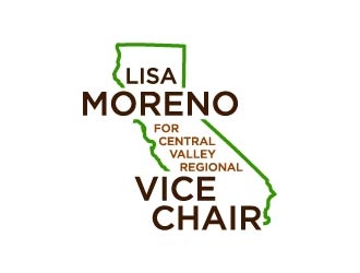 Lisa Moreno For Central Valley Regional Vice Chair  logo design by maserik