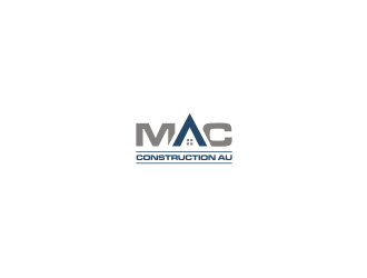 Mac Construction Au  logo design by elleen