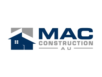 Mac Construction Au  logo design by akilis13