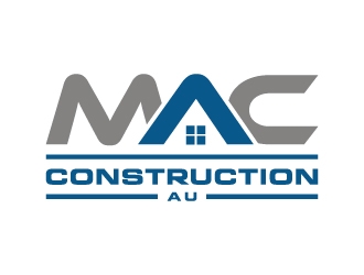 Mac Construction Au  logo design by akilis13