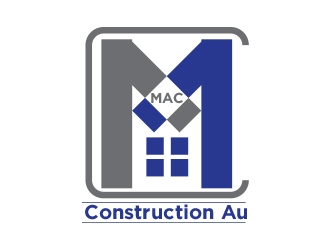 Mac Construction Au  logo design by heba