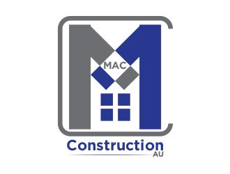 Mac Construction Au  logo design by heba