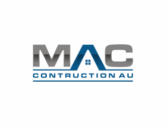 Mac Construction Au  logo design by haidar