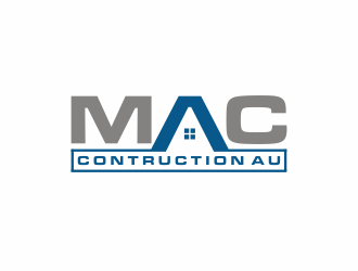 Mac Construction Au  logo design by haidar