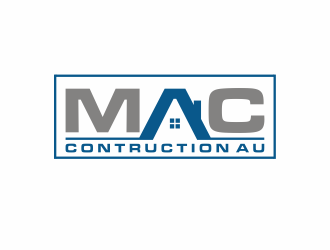 Mac Construction Au  logo design by haidar
